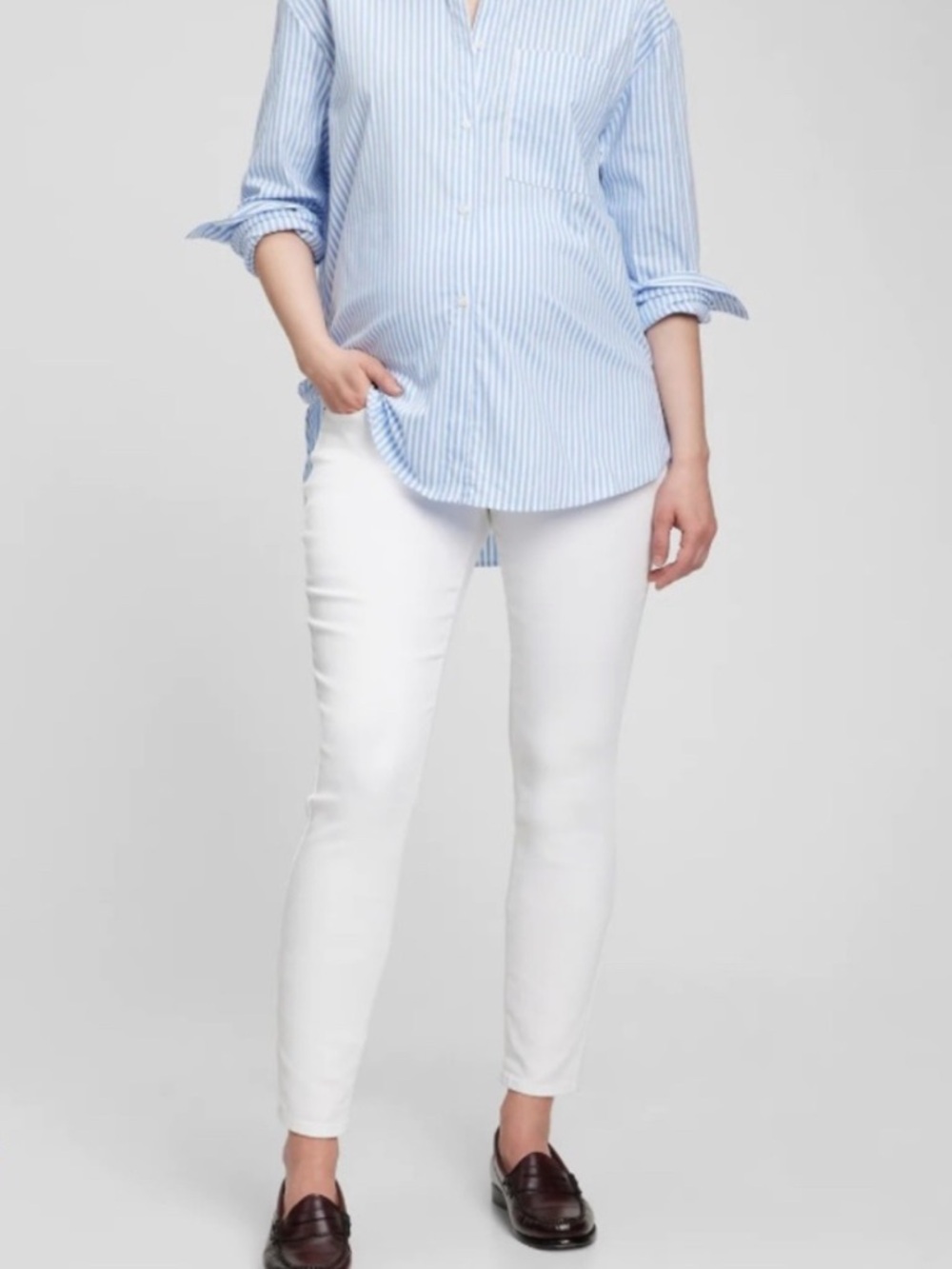 GAP MATERNITY true skinny crop